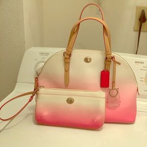 Coach Purse and wristlet